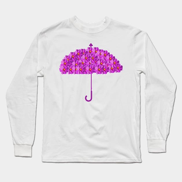 Floral sun shade Long Sleeve T-Shirt by Designs and Dreams